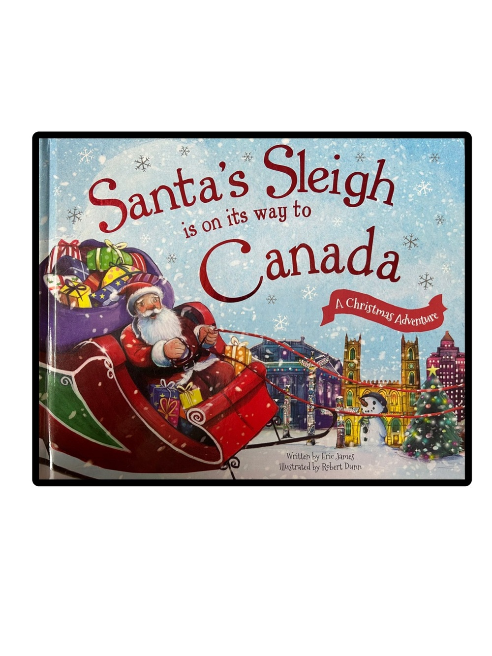 BUNDLE & SAVE 🎄 Santa's Sleigh
is on its way to Canada Hardcover by Eric James